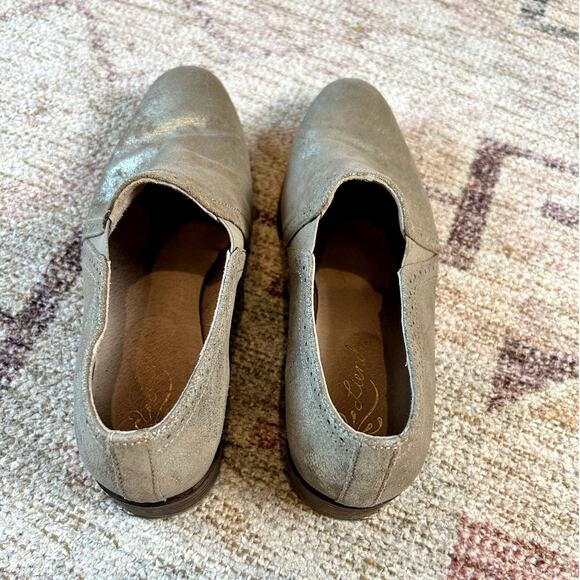 Liendo by Seychelles Anthropologie Shooties Leather Distressed Gold Fall Size 9 - Picture 9 of 14